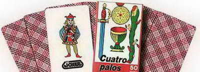 NAIPES CUATRO PALOS ( BULTO X 144 ) X 50